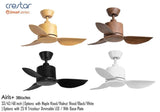 CRESTAR Smart Ceiling Fan with Remote Control