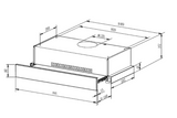 TEKA Cooker Hood TLR2 92 BK
