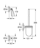 GROHE Essentials Accessories Set 3-in-1 40407001