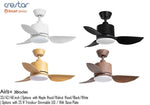 CRESTAR Smart Ceiling Fan with Remote Control