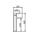 BASIN MIXER 4001M