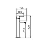 BASIN MIXER 4001M