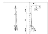 RAIN SHOWER SET 500A
