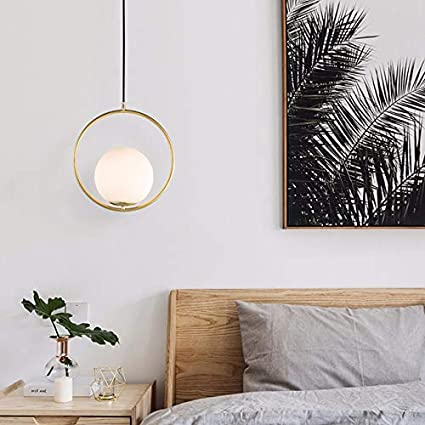 PENDANT LIGHT (BALL LIGHT W CIRCLE RING) 8770A