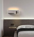 WALL LIGHT with Phone Holder and USB Pot 19087B