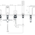 4 HOLE BATH MIXER 6295B