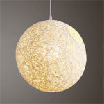 Rattan Wicker Pendant Light