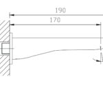 BATHTUB SPOUT B2098
