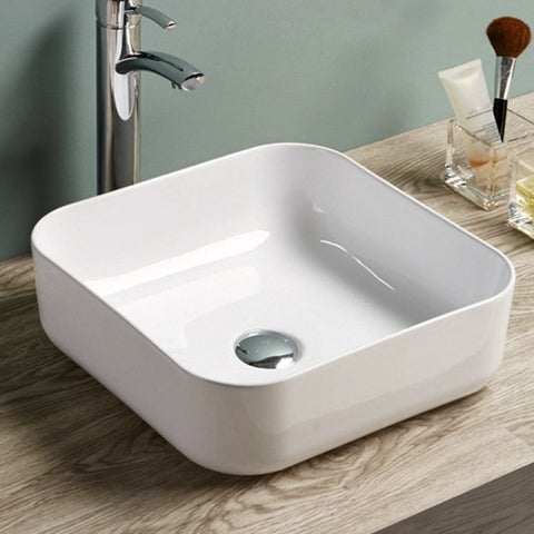 WASH BASIN COUNTER TOP (CERAMIC) WB0013WH