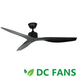 ACORN CEILING FAN W/O LIGHT INTAGLIO DC-159