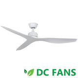 ACORN CEILING FAN W/O LIGHT INTAGLIO DC-159