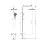 RAIN SHOWER SET 1367