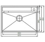 ELKAY Kitchen Sink EC-22105-R15