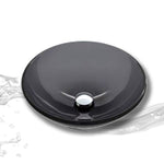 FLO GLASS BOWL WASH BASIN HB420-12
