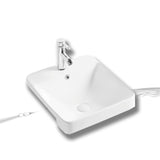 FLO SEMI RECESS WASH BASIN K492B
