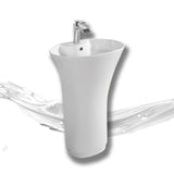 FLO PEDESTAL WASH BASIN K404AMB1