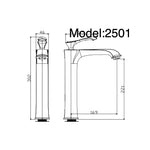 BASIN MIXER 2501ORB
