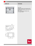 TEKA Kitchen Sink INTRO 60