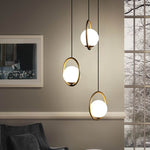 PENDANT LIGHT (BALL LIGHT W CIRCLE RING) 8770A