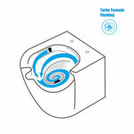 MAGNUM Turbo Tornado One Piece Water Closet WC 938BK