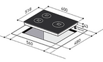 MAYER 30cm 2 Burner Domino Gas Hob MMGH320H