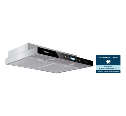 MÖWE 60cm Wi-Fi Stainless Steel Slim Hood MW680S