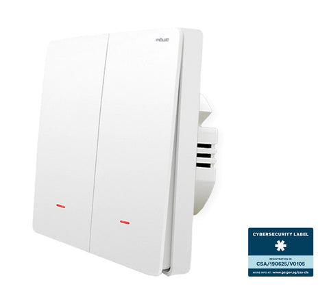 MÖWE WIFI Smart Switch – Double Rocker MW702W