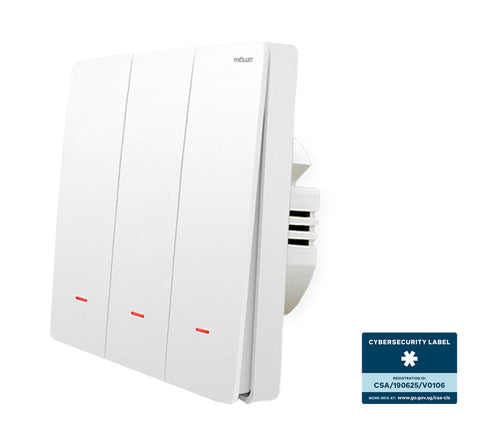 MÖWE WIFI Smart Switch – Triple Rocker MW703W