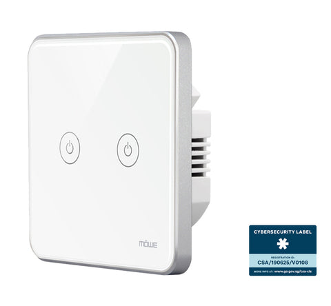 MÖWE WIFI Smart Switch – Double Touch MW712W
