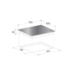 MAYER 75cm 2 Zone Induction Hob MM75IH