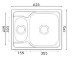 MONIC Insert Kitchen Sink i-625