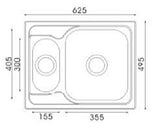 MONIC Insert Kitchen Sink i-625
