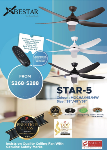 BESTAR Ceiling Fan STAR-5