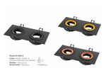 DOWNLIGHT Black 3.8" QR1609-2