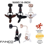 FANCO Wall Fan Tristar Nano 16"