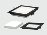 DOWNLIGHT Square Black 9815 6"
