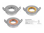 DOWNLIGHT Silver 3.8" QR1609