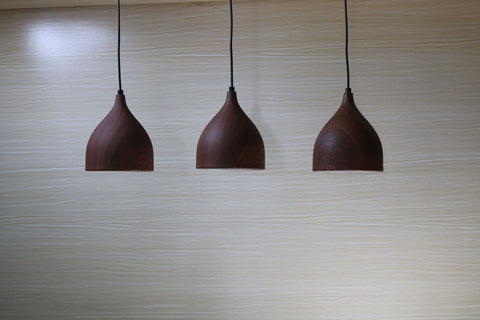 Wood Pendant Light 8908/3