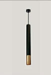 PENDANT LIGHT (Black with Gold Tube) HL-6050