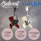 ALASKA DC Corner Ceiling Fan Swing 13"
