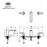 BASIN MIXER SAH TY 1