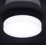 CEILING LIGHT Black Circle Frameless