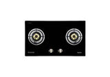 MAYER 78cm 2 Burner Glass Gas Hob MMGH772HI