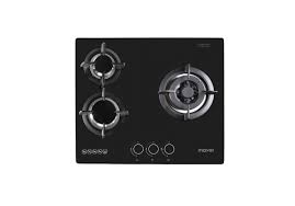 MAYER 60cm 3 Burner Glass Gas Hob MMGH633