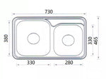 MONIC Insert Kitchen Sink i-730