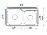 MONIC Insert Kitchen Sink i-730
