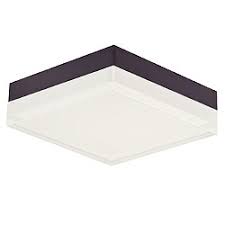 CEILING LIGHT (Frameless Black Square) Black S718
