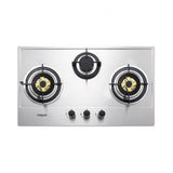 MAYER 86cm 3 Burner Stainless Steel Gas Hob MMSS883HI