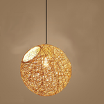Rattan Wicker Pendant Light