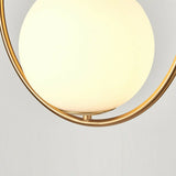 PENDANT LIGHT (BALL LIGHT W CIRCLE RING) 8770A